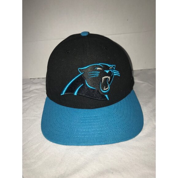 Carolina Panthers 59FIFTY Black & Blue Fitted Cap By New Era Size 7 3/8 - Picture 3 of 6